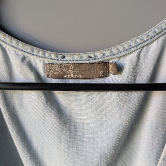 Prana tie tank light denim - Picture 2 of 3
